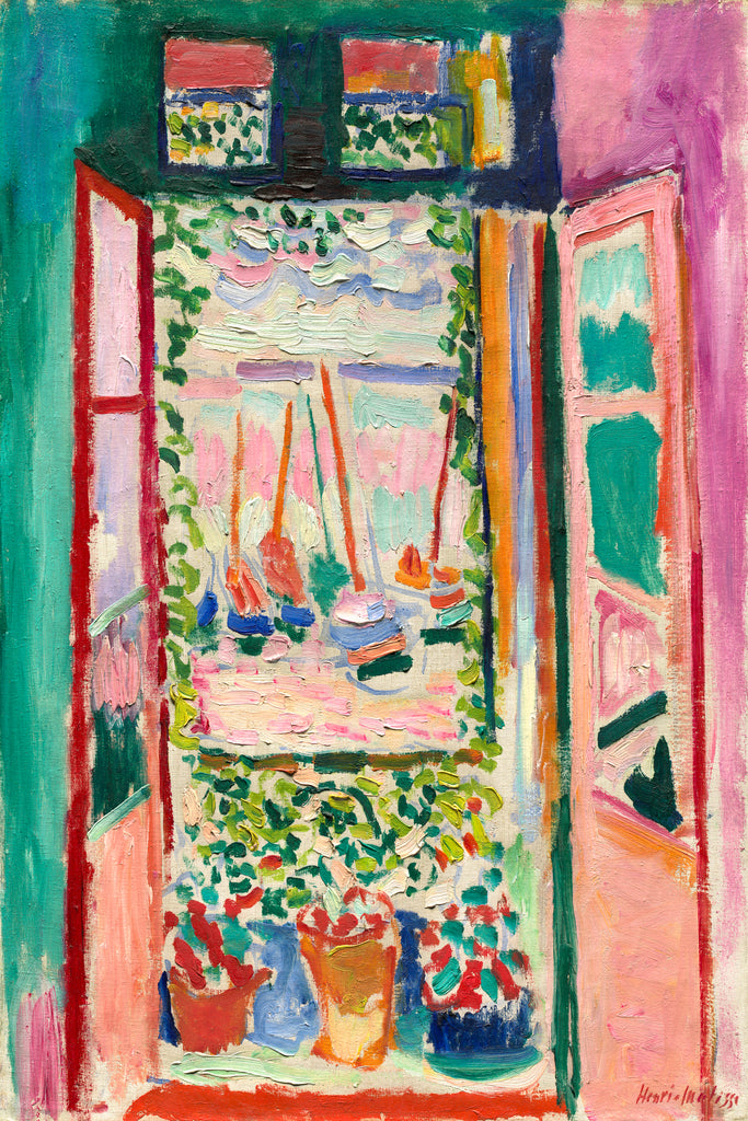 Open Window, Collioure by Henri Matisse on GIANT ART - museum