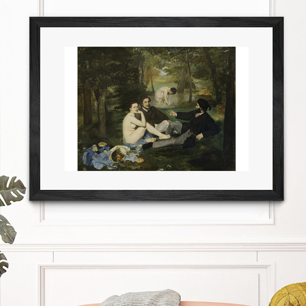 Le Dejeuner sur l'herbe, 1863 by Edouard Manet on GIANT ART - figurative