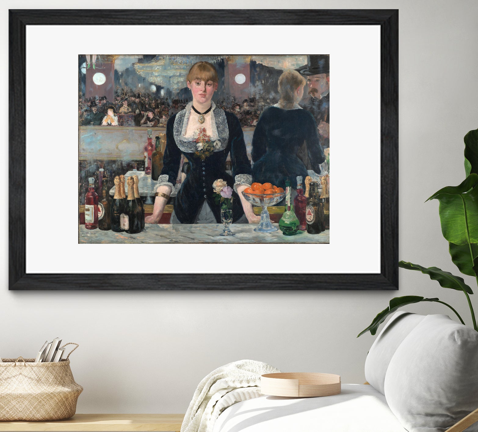 Un Bar aux Folies-Bergere by Edouard Manet on GIANT ART - figurative