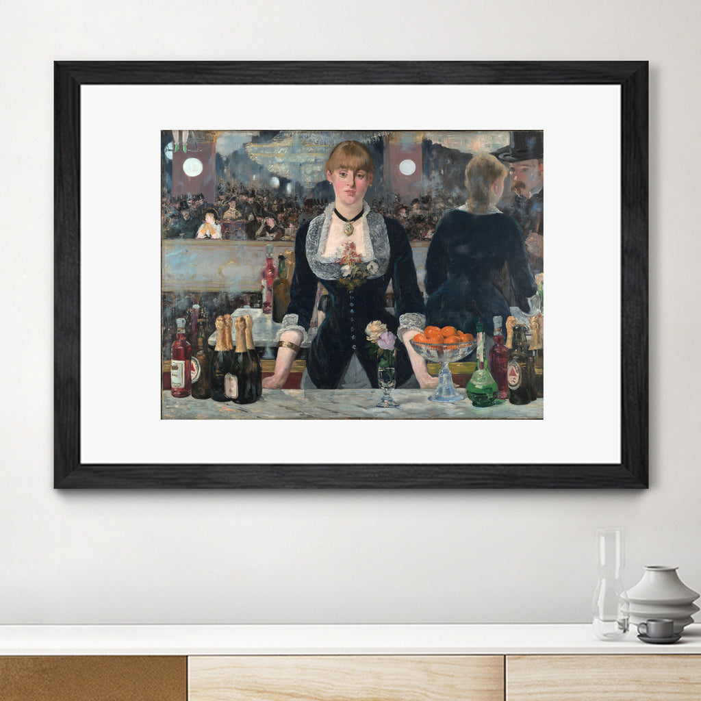 Un Bar aux Folies-Bergere by Edouard Manet on GIANT ART - figurative