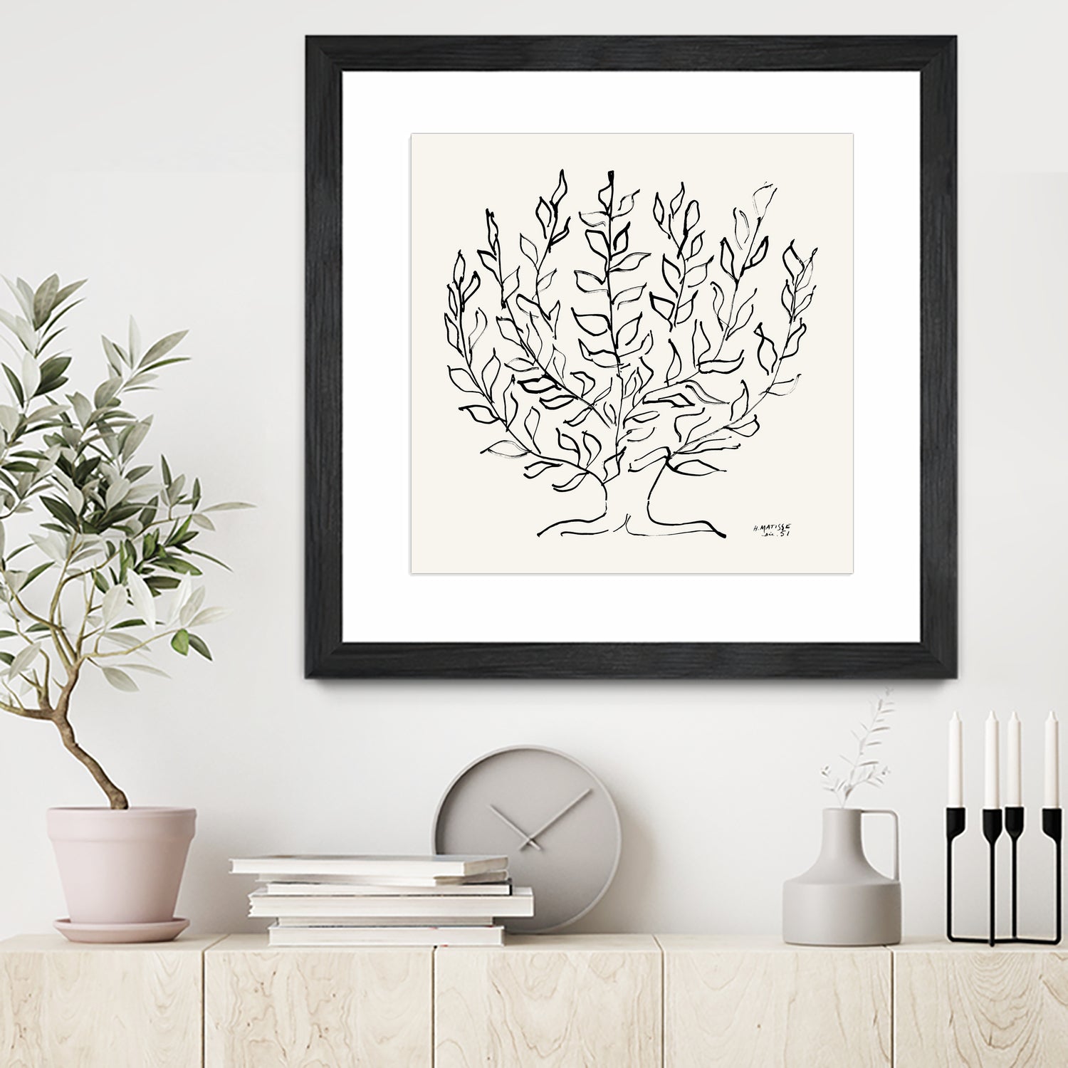 L'arbre Platane by Henri Matisse  on GIANT ART - museums