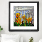 Victorian Greenhouse by Matthew Holden Bates on GIANT ART - white botanical