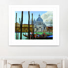 Venezia by Matthew Holden Bates on GIANT ART - blue landscape