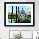 Venezia by Matthew Holden Bates on GIANT ART - blue landscape