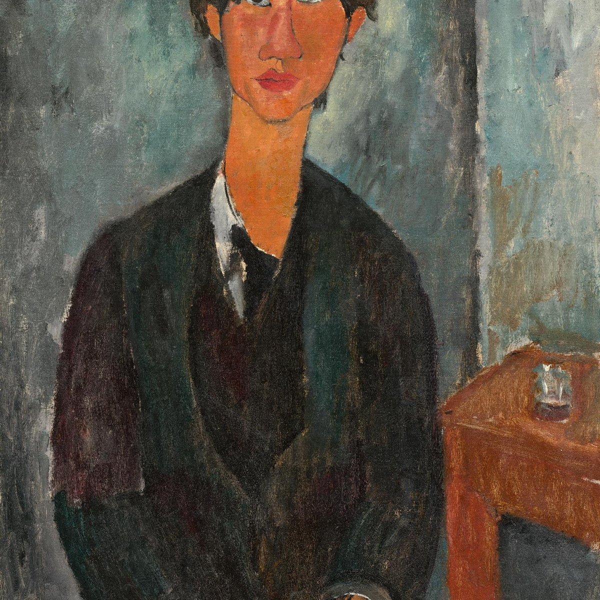Portrait of Chaïm Soutine, 1916 - Art Print by Amedeo Modigliani ...