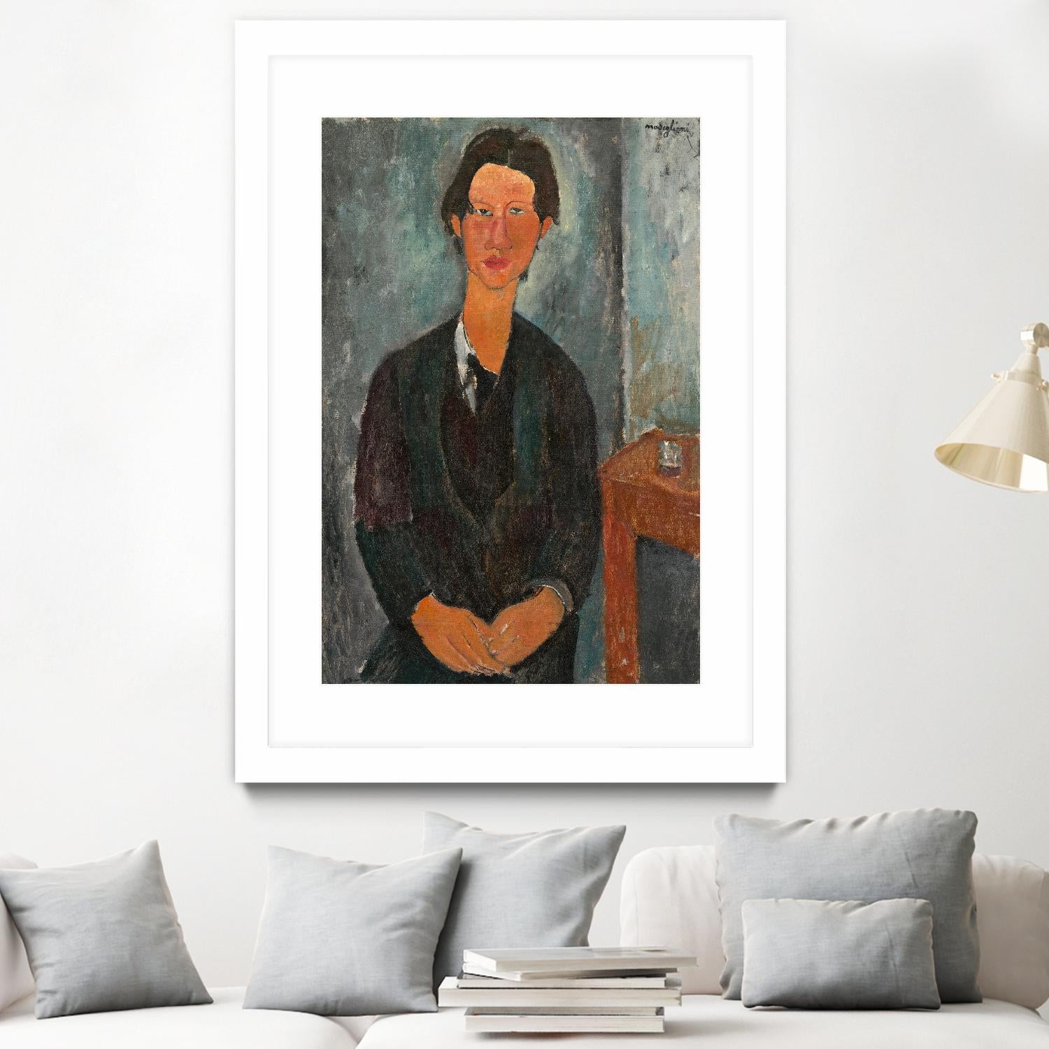 Portrait of Chaïm Soutine, 1916 by Amedeo Modigliani on GIANT ART - museums