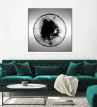 Dissolve by Orestes Grediaga on GIANT ART - black shapes  framed canvas 