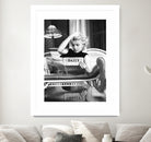 Reading by M Studio on GIANT ART - black and white photogrpahy marilyn monroe
