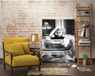 Reading  by M Studio on GIANT ART - black and white photogrpahy marilyn monroe