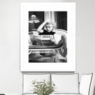 Reading by M Studio on GIANT ART - black and white photogrpahy marilyn monroe