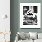 Reading by M Studio on GIANT ART - black and white photogrpahy marilyn monroe
