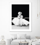 Marilyn Monroe balerina by M Studio on GIANT ART - black and white photography