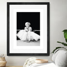 Marilyn Monroe balerina by M Studio on GIANT ART - black and white photography