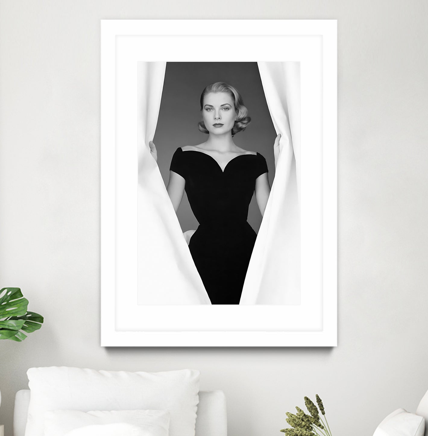 Grace Kelly  by M Studio on GIANT ART - black and white  photographie actress
