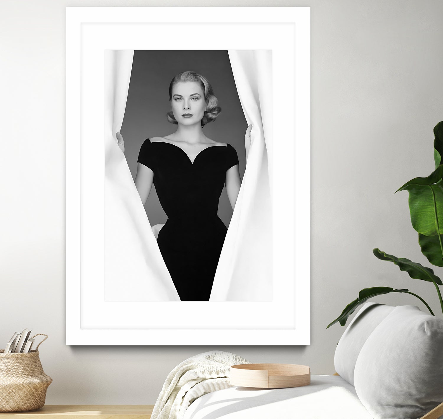 Grace Kelly  by M Studio on GIANT ART - black and white  photographie actress