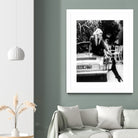 Brigitte Bardot  with her dog in St. Tropez, 1962 by M Studio on GIANT ART - black and white photographie bardot