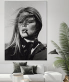 Brigitte Bardot by M Studio on GIANT ART - black and white black and white bardot