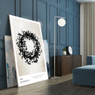 Organic Circle by M Studio on GIANT ART - beige