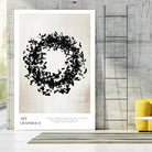 Organic Circle by M Studio on GIANT ART - beige