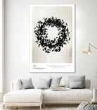 Organic Circle by M Studio on GIANT ART - beige