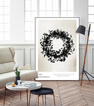 Organic Circle by M Studio on GIANT ART - beige