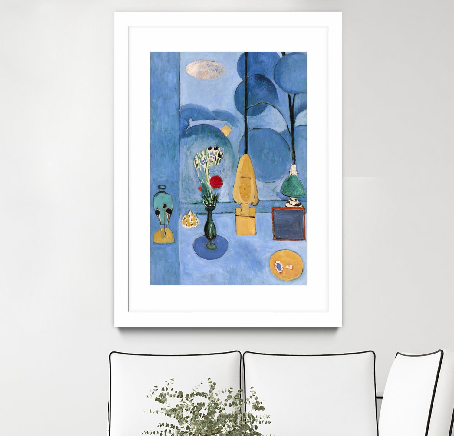 The blue window by Henri Matisse on GIANT ART - museums