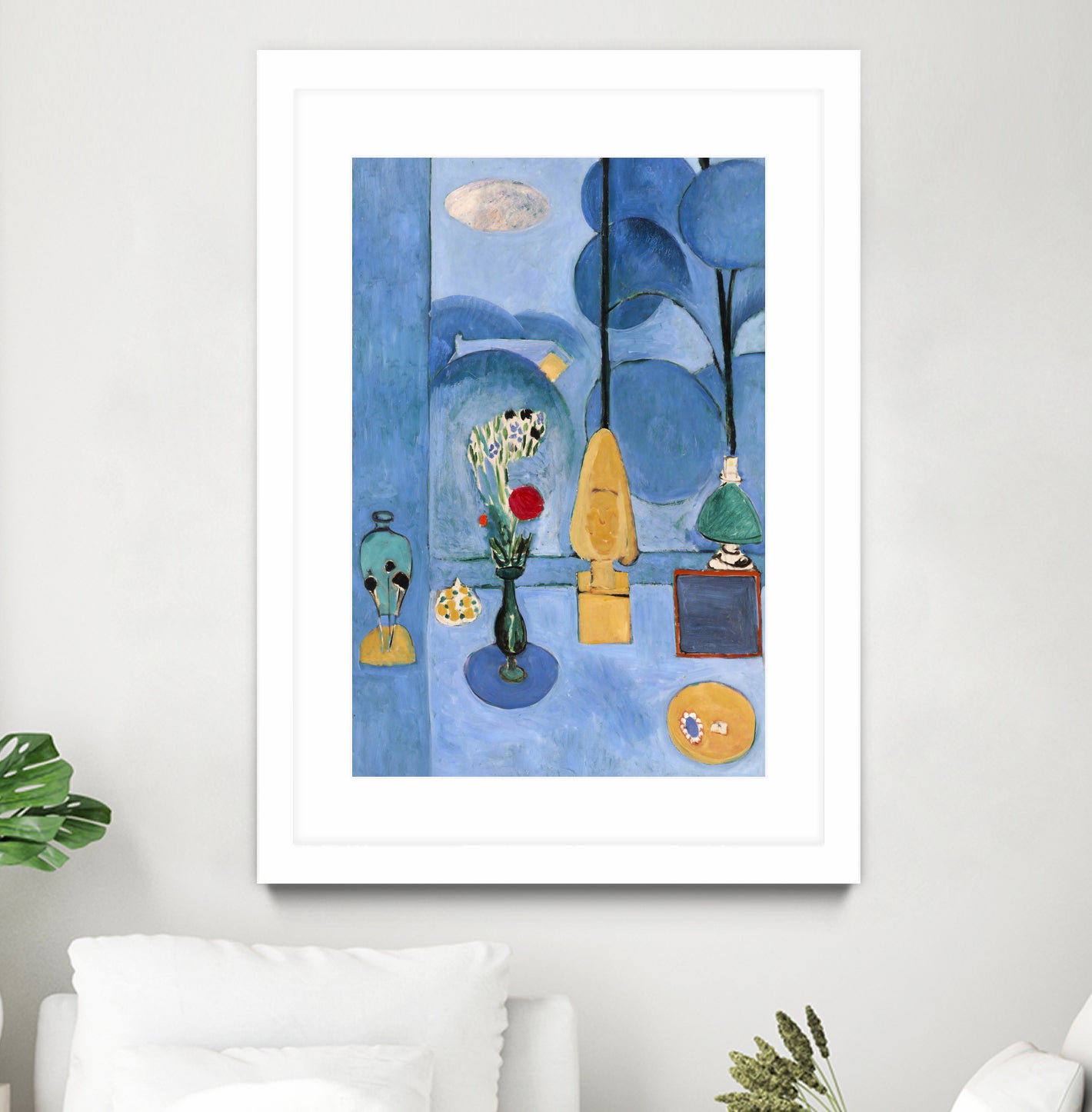 The blue window by Henri Matisse on GIANT ART - museums