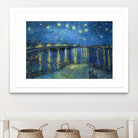 Starry Night Over the Rhône by Vincent van Gogh on GIANT ART - masters masters
