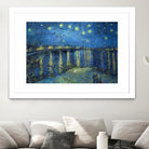 Starry Night Over the Rhône by Vincent van Gogh on GIANT ART - masters masters