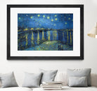 Starry Night Over the Rhône by Vincent van Gogh on GIANT ART - masters masters