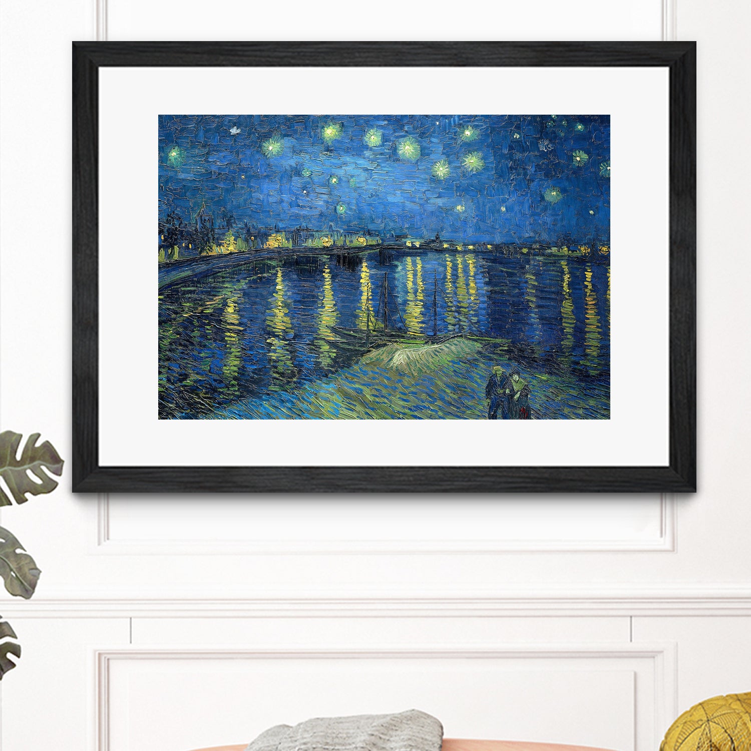 Starry Night Over the Rhône by Vincent van Gogh on GIANT ART - masters masters