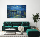 Starry Night Over the Rhône by Vincent van Gogh on GIANT ART - masters masters
