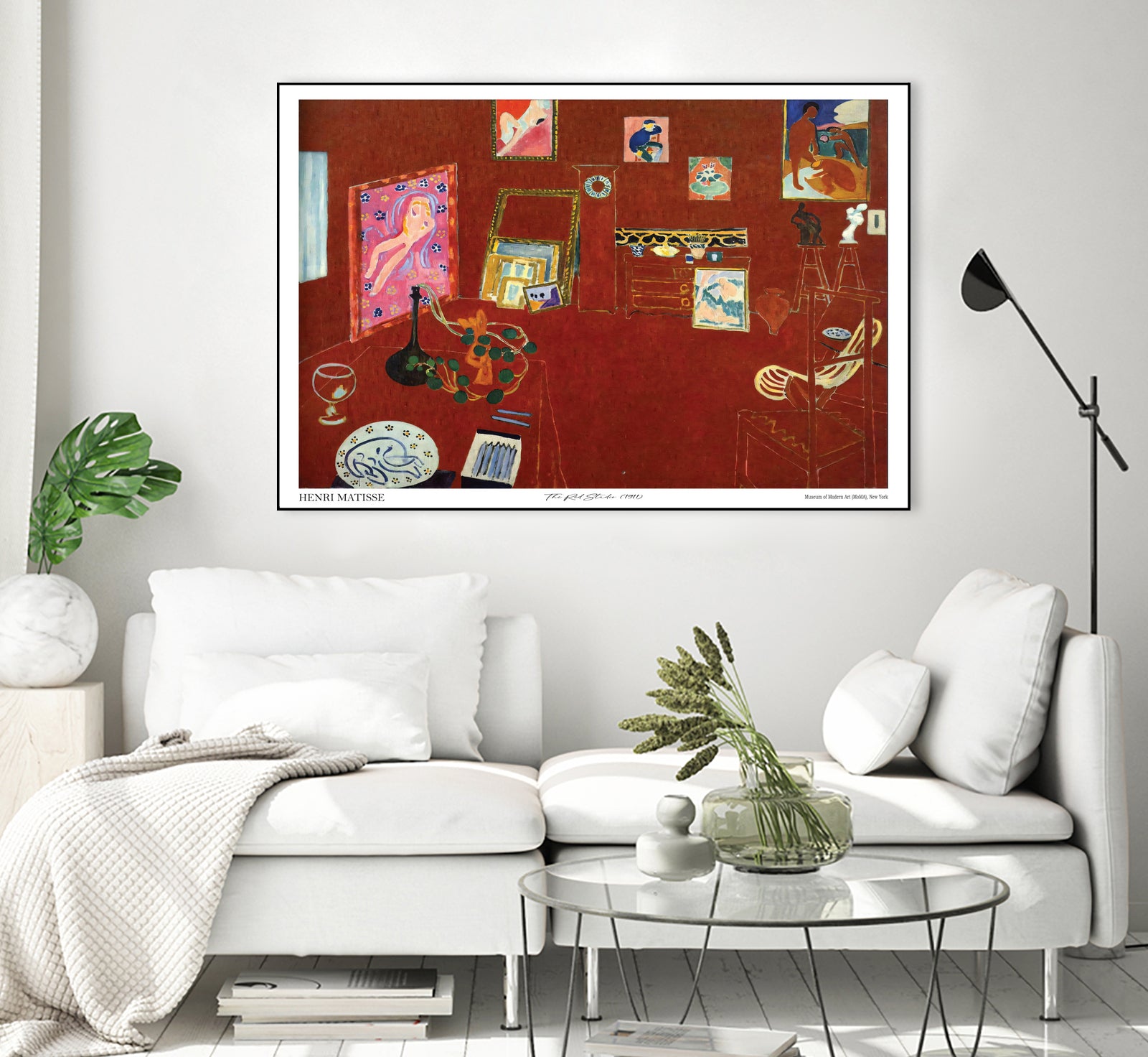 The Red studio - Art Print by Henri Matisse | GIANT ART