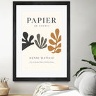 Papier d'automne by M Studio on GIANT ART - beige off cuts