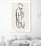 Nude no.2 by M Studio on GIANT ART - beige figurative woman