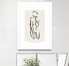 Nude no.2 by M Studio on GIANT ART - beige figurative woman