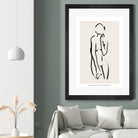 Nude no.2 by M Studio on GIANT ART - beige figurative woman
