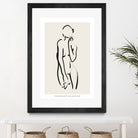 Nude no.2 by M Studio on GIANT ART - beige figurative woman