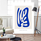 Papiers Découpés by Matisse on GIANT ART - blue modern framed canvas