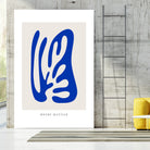 Papiers Découpés by Matisse on GIANT ART - blue modern framed canvas