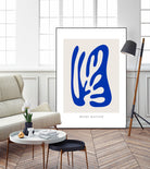 Papiers Découpés by Matisse on GIANT ART - blue modern framed canvas