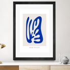 Papiers Découpés by Matisse on GIANT ART - blue modern framed canvas