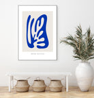 Papiers Découpés by Matisse on GIANT ART - blue modern framed canvas