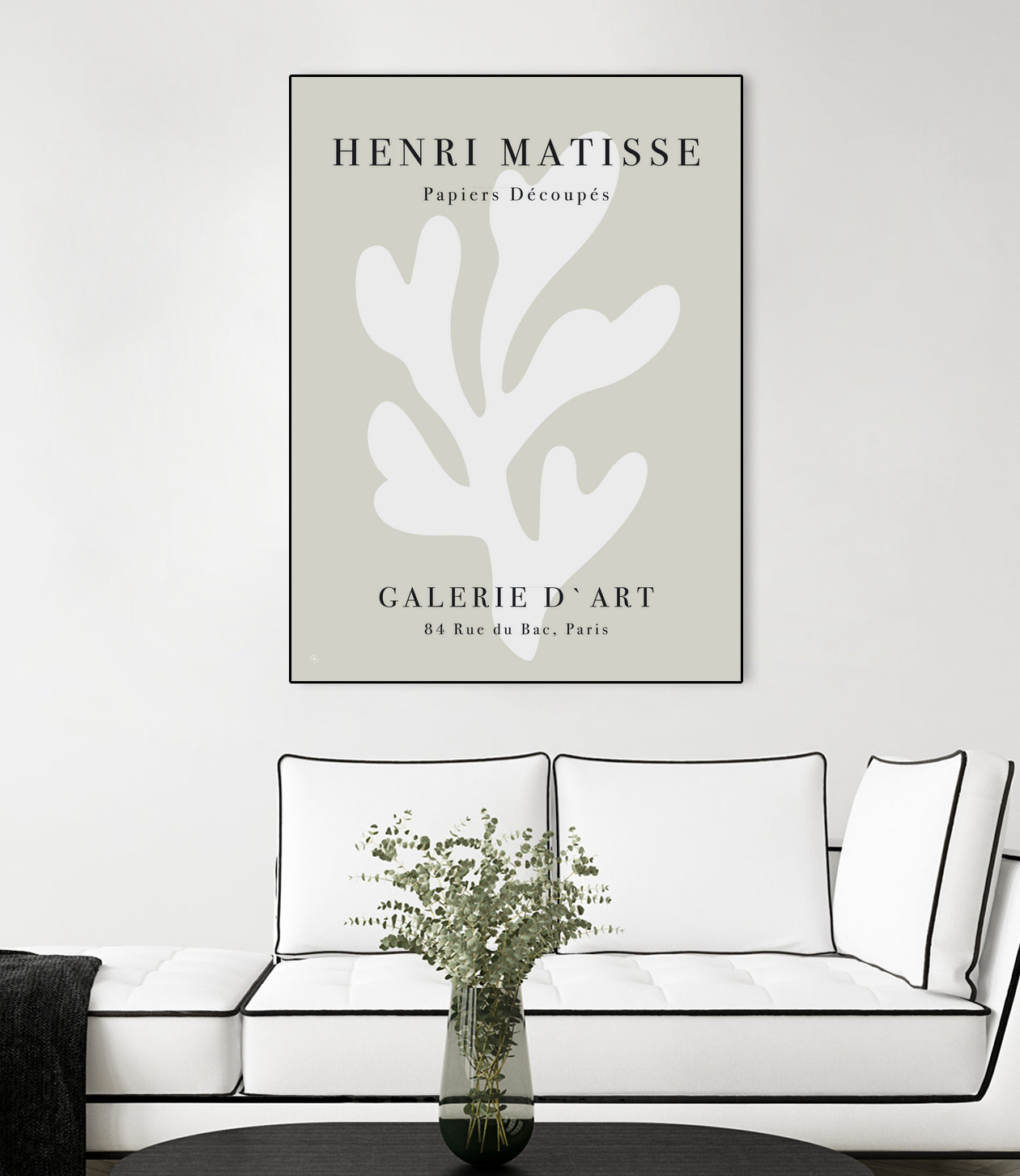 Papiers Découpés XI by M Studio on GIANT ART - beige matisse