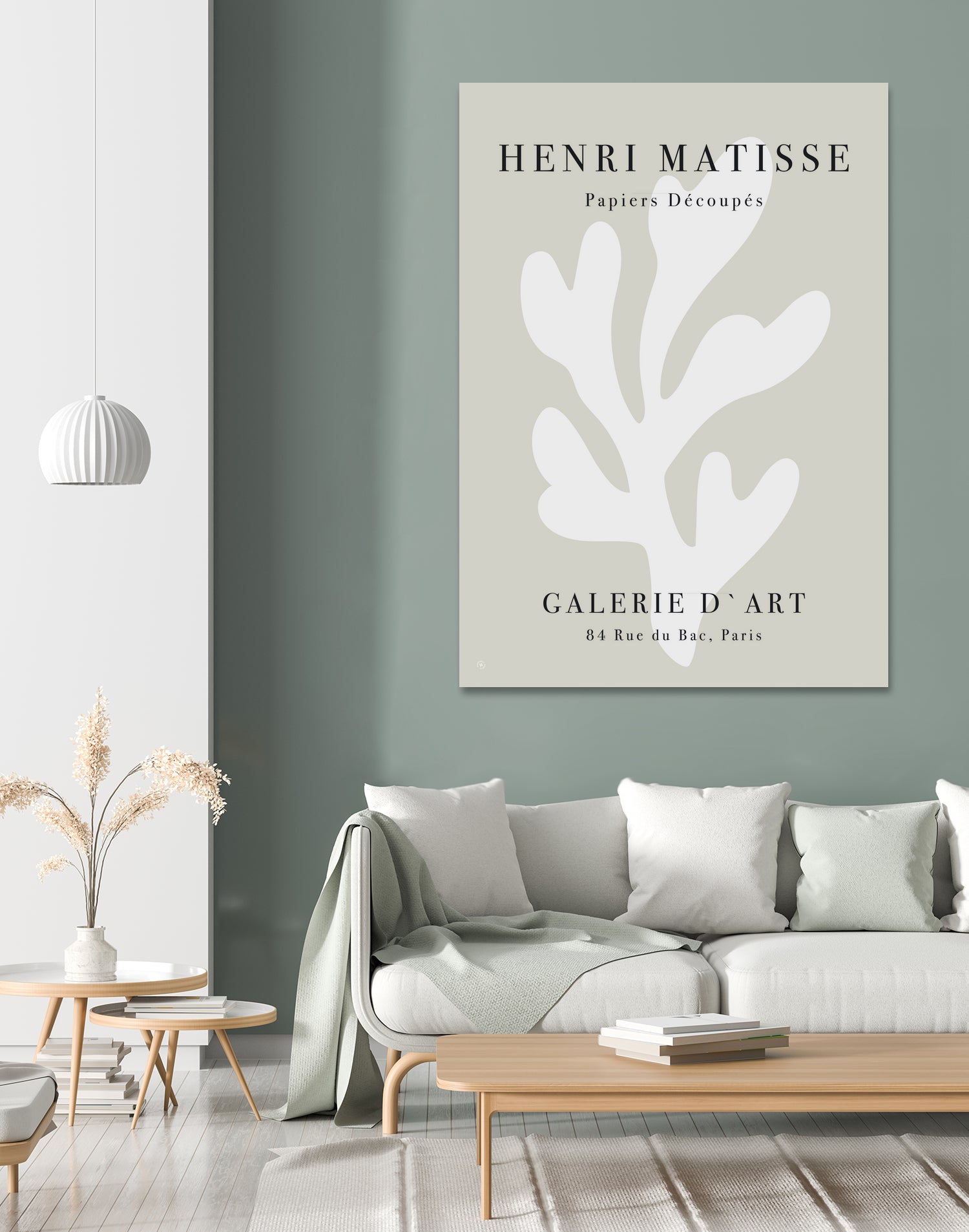 Papiers Découpés XI by M Studio on GIANT ART - beige matisse