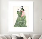 Incognito by M Studio on GIANT ART - pink illustration