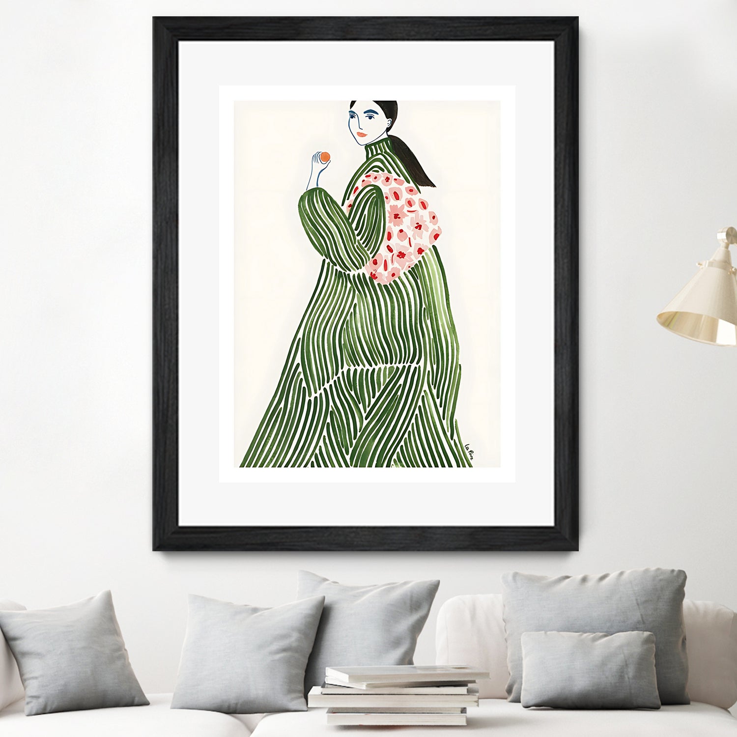 Incognito by M Studio on GIANT ART - pink illustration