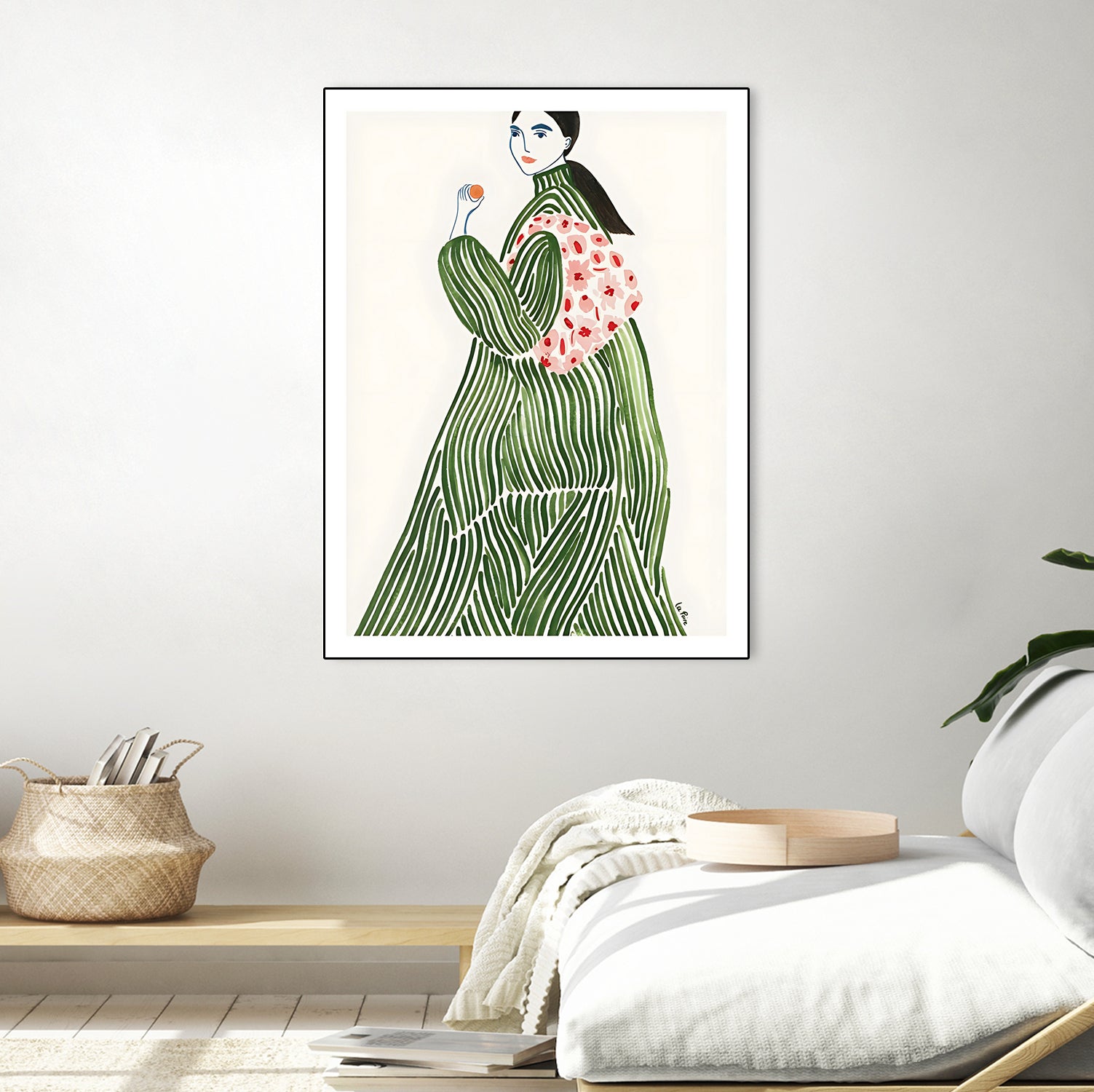 Incognito by M Studio on GIANT ART - pink illustration