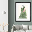 Incognito by M Studio on GIANT ART - pink illustration