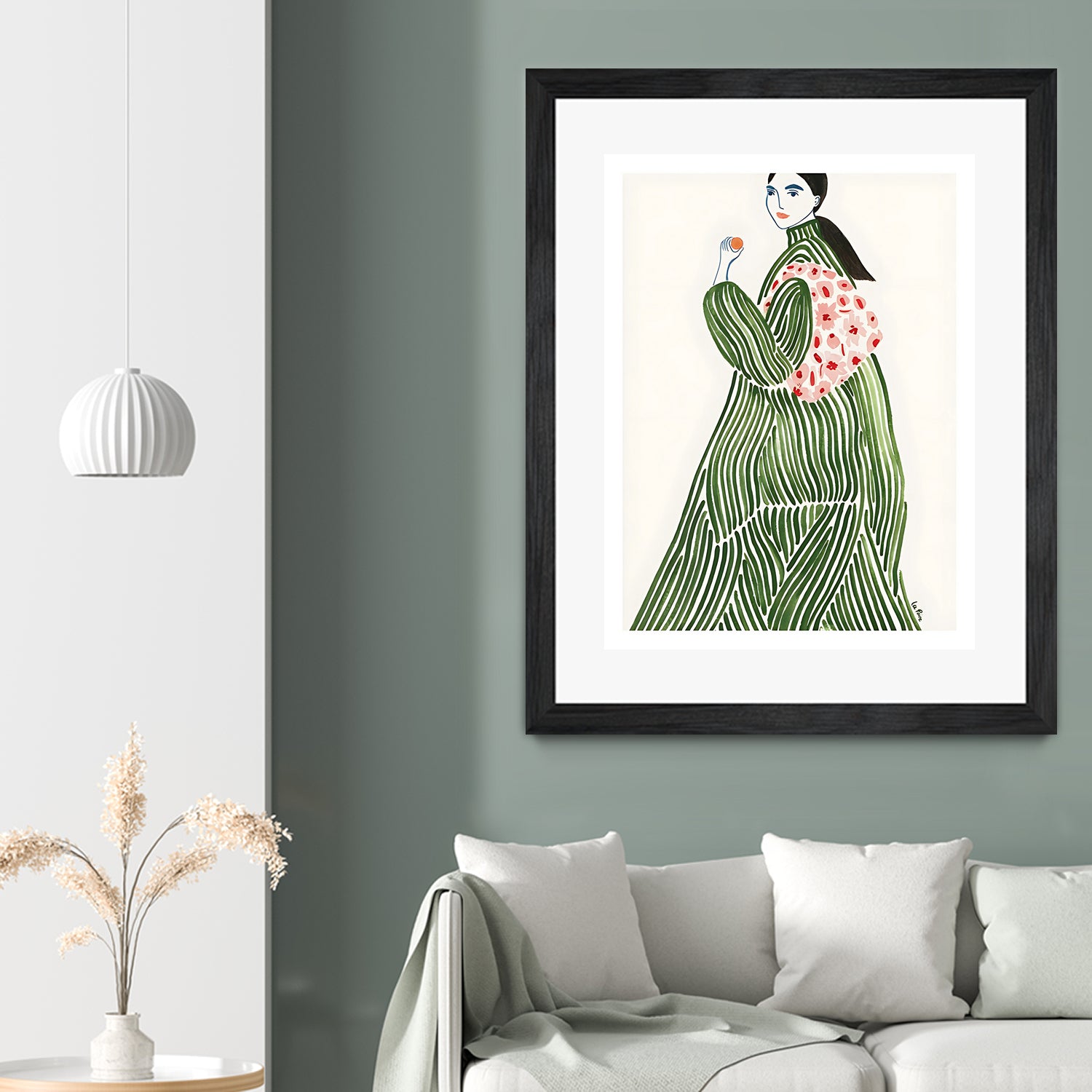 Incognito by M Studio on GIANT ART - pink illustration